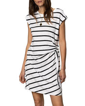 Load image into Gallery viewer, Side Tie T-Shirt Dress