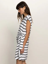 Load image into Gallery viewer, Side Tie T-Shirt Dress