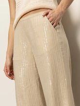 Load image into Gallery viewer, Costal Pant Sequin Stripe