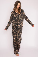 Load image into Gallery viewer, Black Cheetah PJ Set