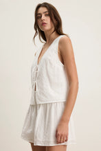 Load image into Gallery viewer, Cotton Eyelet Top