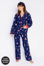 Load image into Gallery viewer, Flannel Dog PJ Set