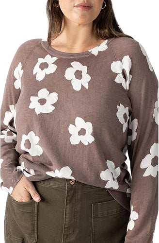 All Day Long Sweater in Cocoa