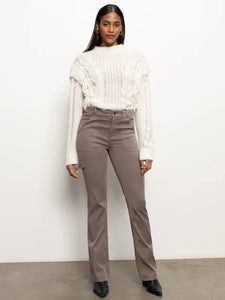 Sculpted Hayden Bootcut Pant in Cocoa