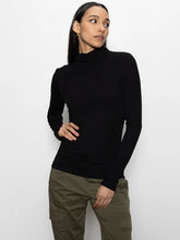 Load image into Gallery viewer, Essential Black Turtle Neck