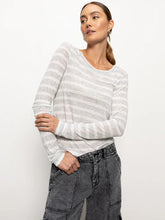 Load image into Gallery viewer, Femme Crew Stripe Longsleeve