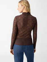 Load image into Gallery viewer, Textured Mock Neck Top