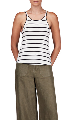 Ribbed Racer Tank