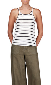 Ribbed Racer Tank