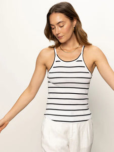 Ribbed Racer Tank