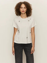 Load image into Gallery viewer, Embellished White Tee