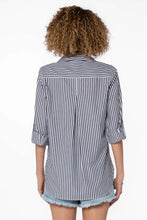 Load image into Gallery viewer, Elisa Black Stripe Shirt