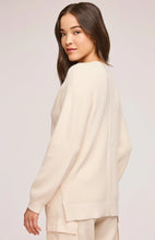 Load image into Gallery viewer, Lisbon V-Neck Knit Sweater (Pre-Order)