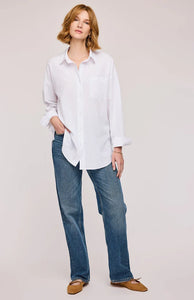 Callahan White Button Down