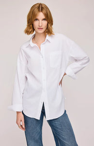 Callahan White Button Down