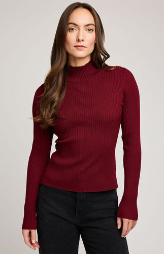 Arlen Top - Crimson Red
