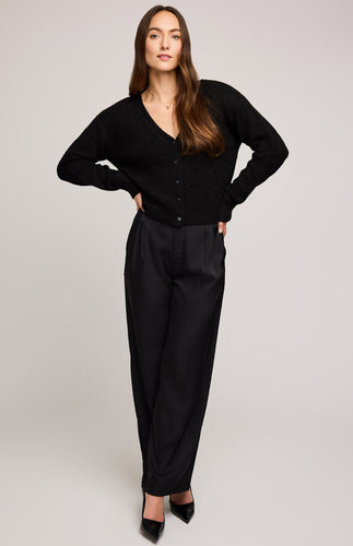 Lila Cardigan Black