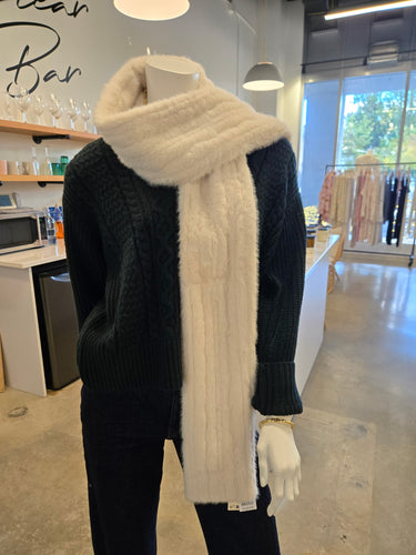 BYVAUX Scarf - Birch White