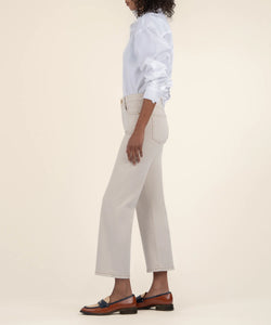 Charlotte High Rise Wide Leg - Ecru Wash