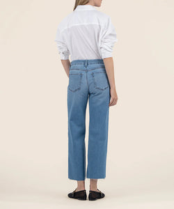 Meg High Rise Wide Leg - Deference Wash