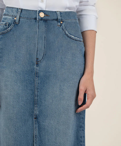 Jen Denim Skirt - Empowering Wash