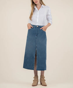 Jen Denim Skirt - Empowering Wash