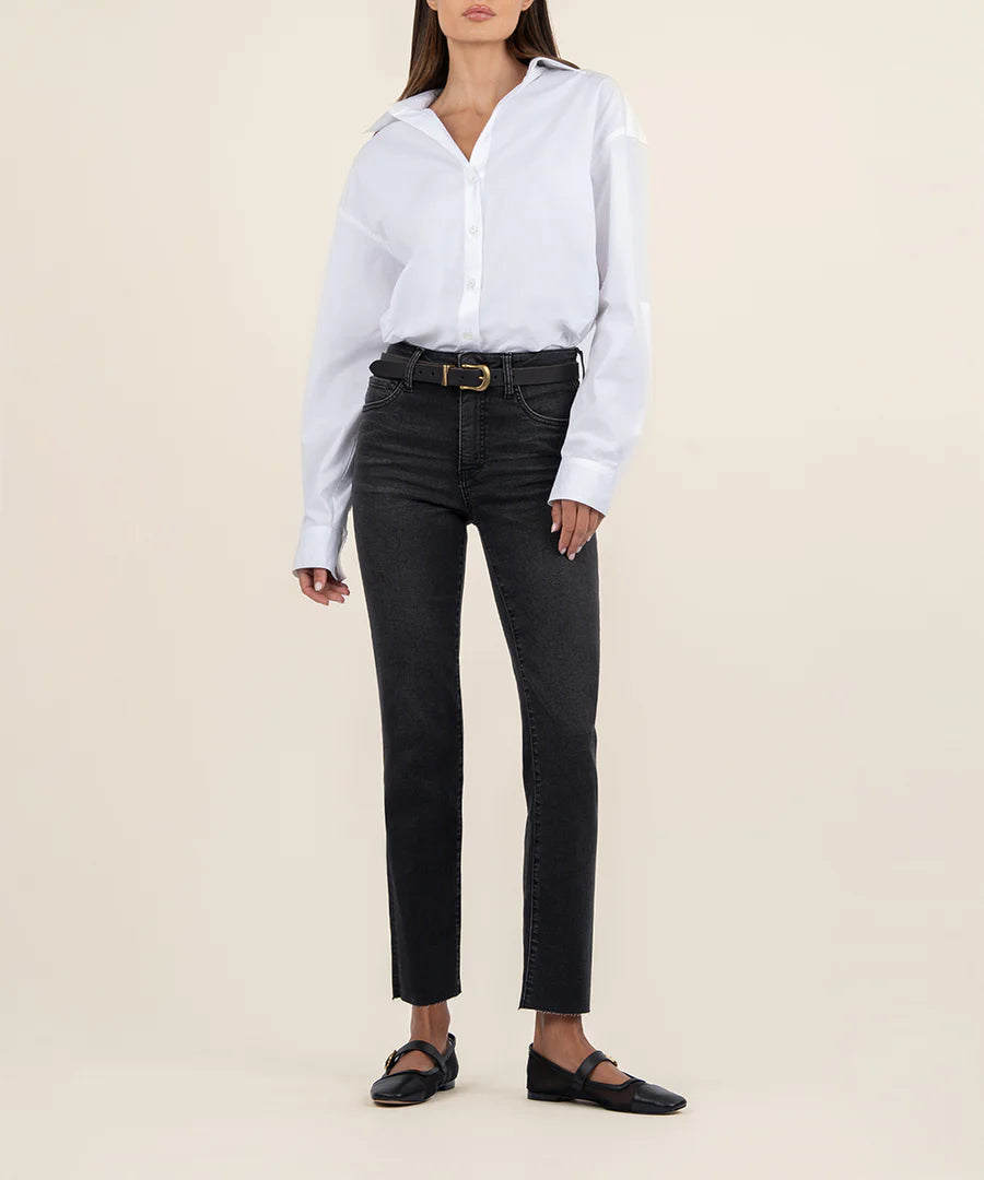 Reese Black Straight Leg - Respectable Wash