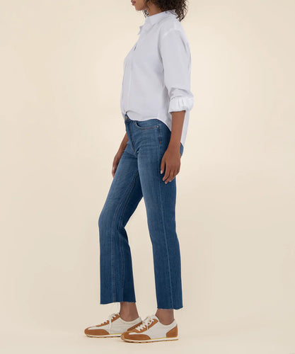Kelsey Ankle Flare 29 Inseam - Royal Wash