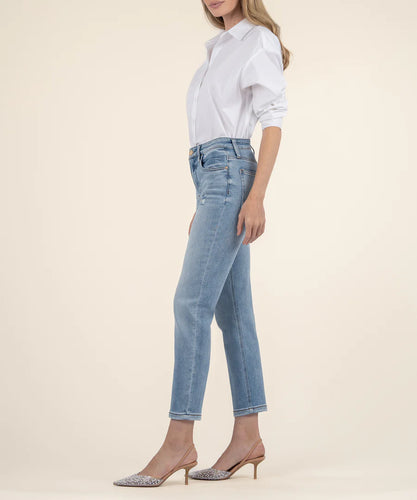 Rachel High Rise Mom Jean - Recognition Wash