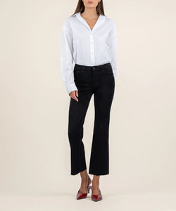Kelsey Mid Rise Ankle Wash - Black Wash