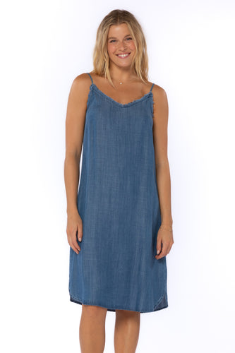 Merrit Denim Tencel Dress