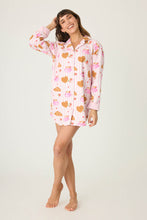 Load image into Gallery viewer, Breakfast Flannels Nightshirt