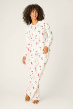 Load image into Gallery viewer, Let&#39;s Get Toasty Holiday Wine Print Pants Set