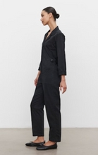 Load image into Gallery viewer, Brinley Cotton Jumpsuit in Vintage Black