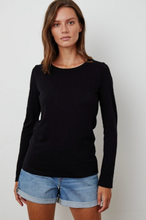 Load image into Gallery viewer, Lizzie Crewneck in Black