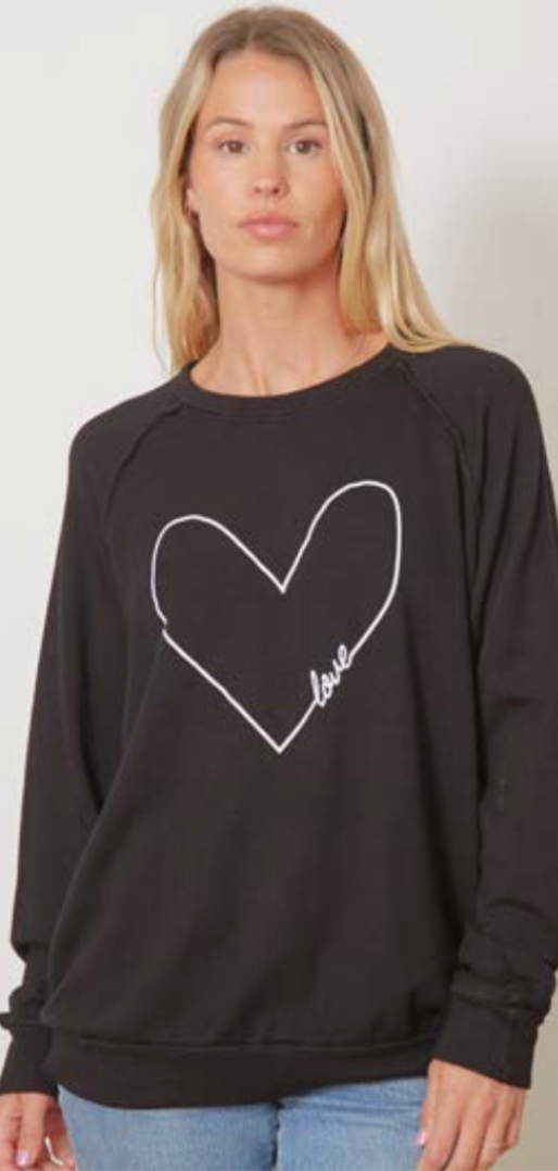 Vita Love In Heart Sweater