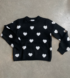 BXminya Heart Sweater