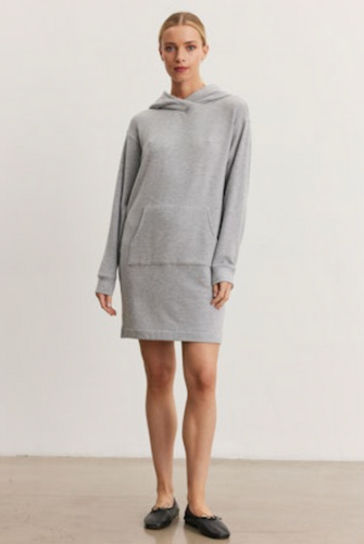 Zelma Knit Hoodie Dress