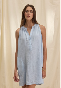 Adriana Woven Linen Dress