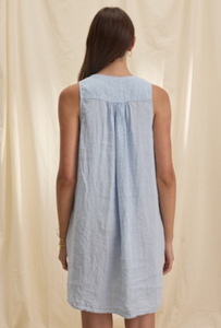 Adriana Woven Linen Dress