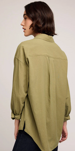 Callahan Button Down Shirt in Vine