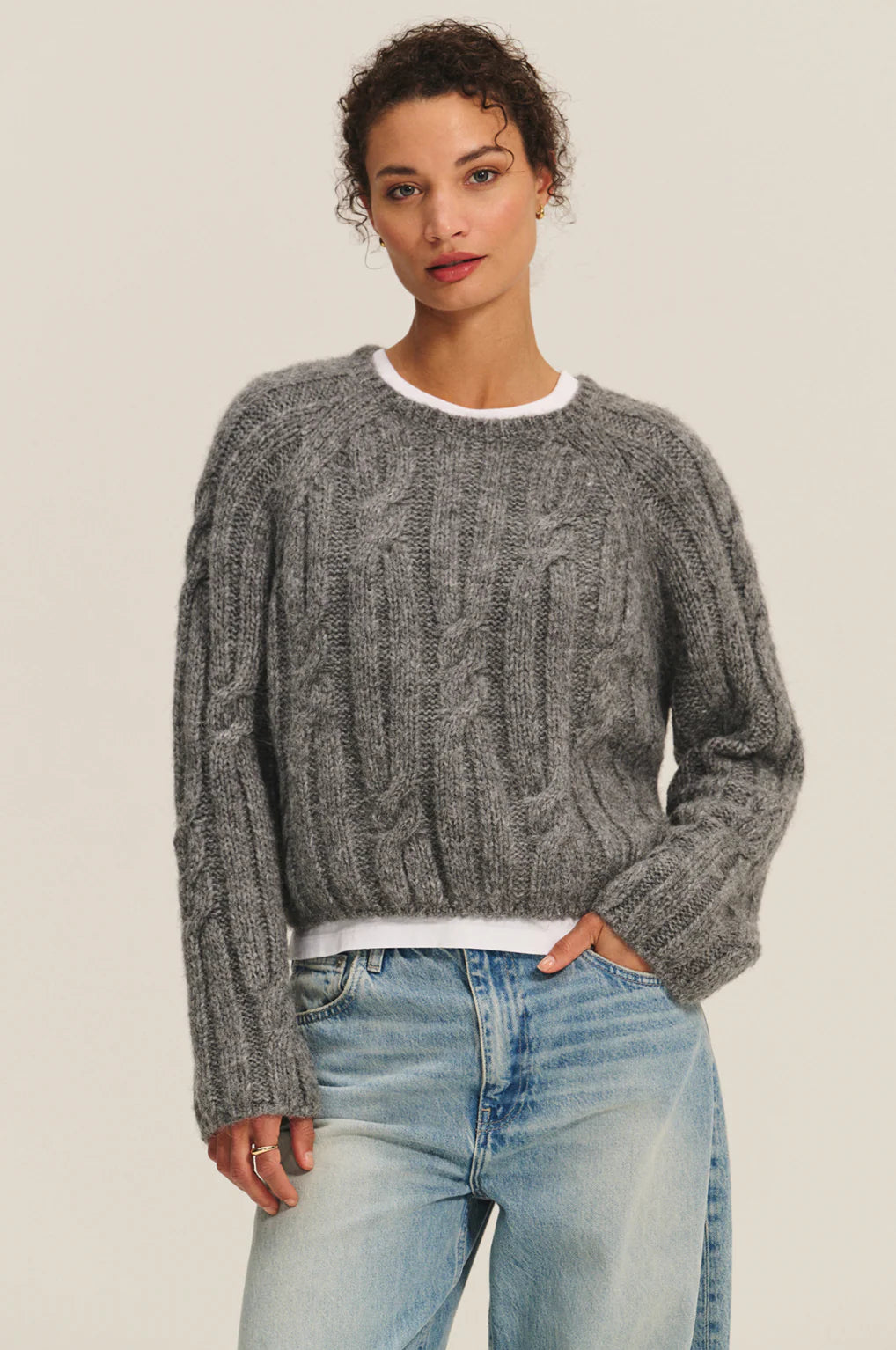 Marina Cable Knit Sweater