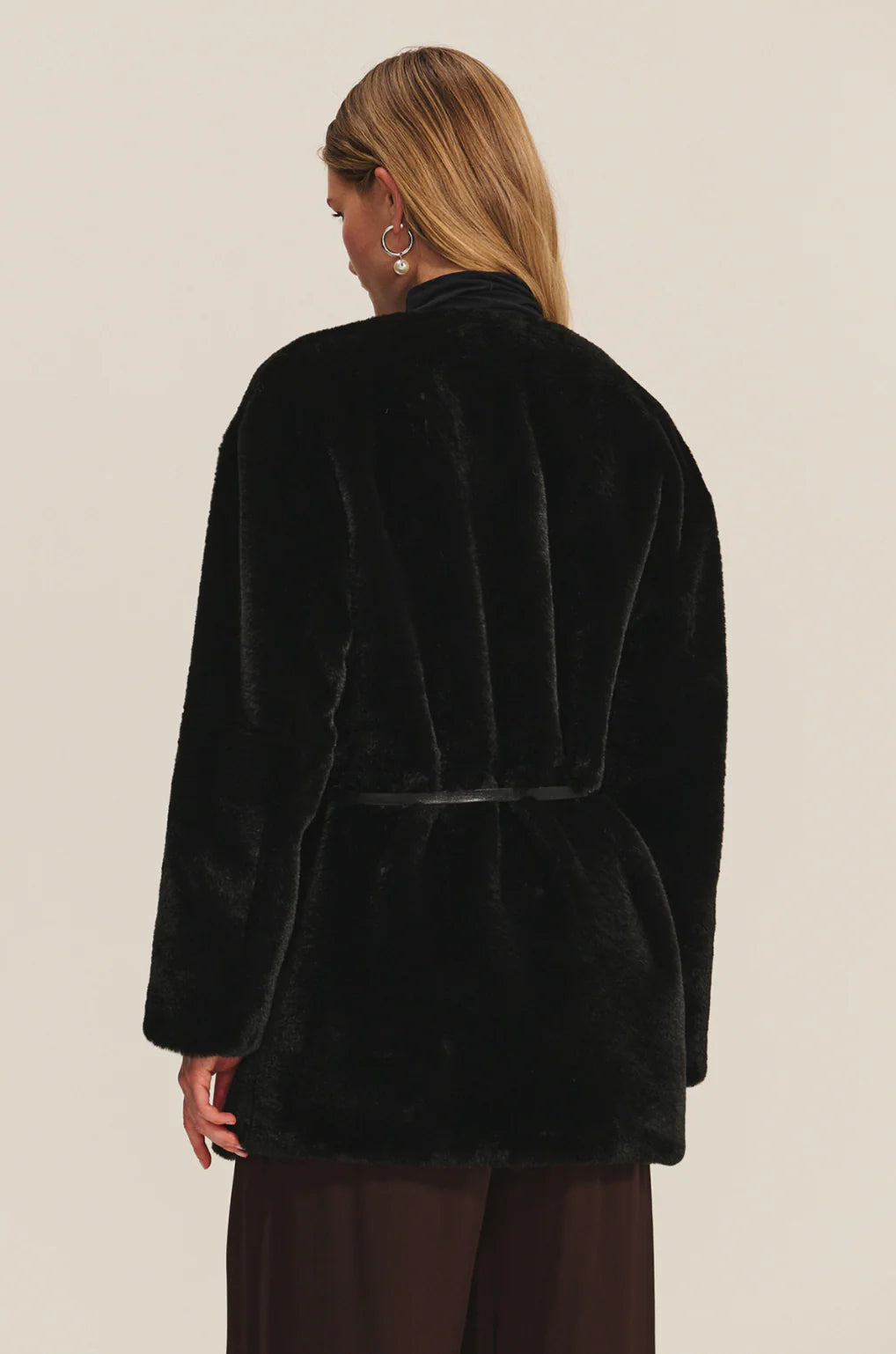 Marmont Fur Jacket Velvet by Graham and Spencer