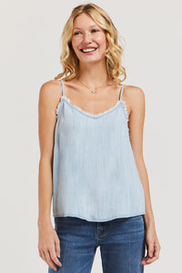 Frayed Denim Cami