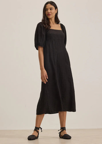 Brooke Woven Linen Dress