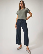 Load image into Gallery viewer, Angie Crop Wide Leg Pant - Navy