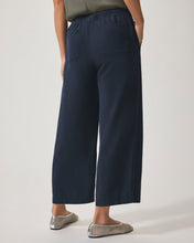 Load image into Gallery viewer, Angie Crop Wide Leg Pant - Navy
