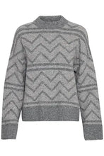 Load image into Gallery viewer, Byomea Geometric Sweater