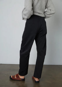 Brylie Twill Pant in Vintage Black