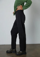 Load image into Gallery viewer, Brylie Twill Pant in Vintage Black